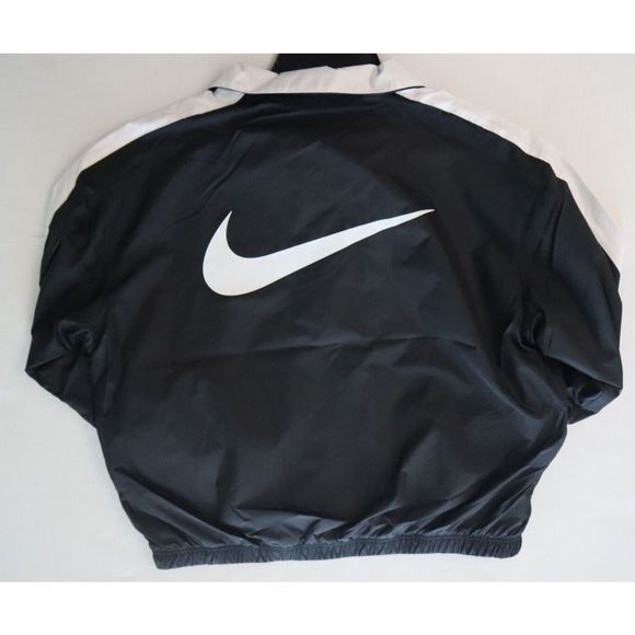 Nike DV3006 010 Women's Sz Small Black/White Full Zip Windbreaker Jacket $100 - Picture 6 of 6